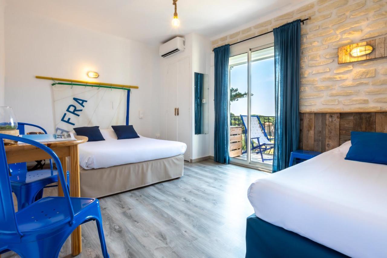 Hotel Almanarre Plage - Hotel Eco-Responsable Face A La Mer Hyères Dış mekan fotoğraf