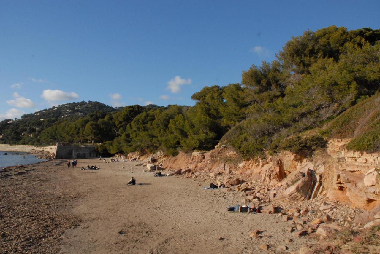 Hotel Almanarre Plage - Hotel Eco-Responsable Face A La Mer Hyères Dış mekan fotoğraf