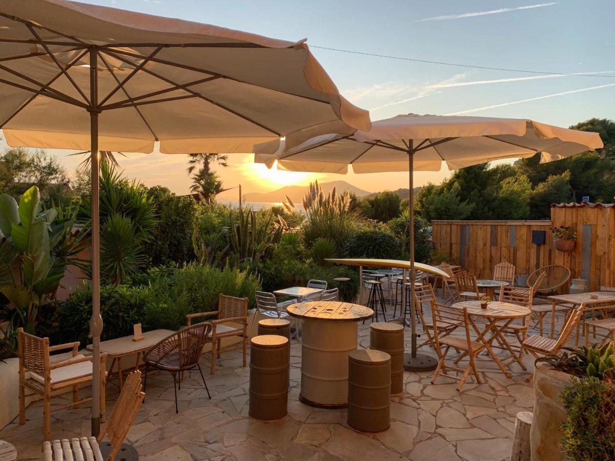 Hotel Almanarre Plage - Hotel Eco-Responsable Face A La Mer Hyères Dış mekan fotoğraf